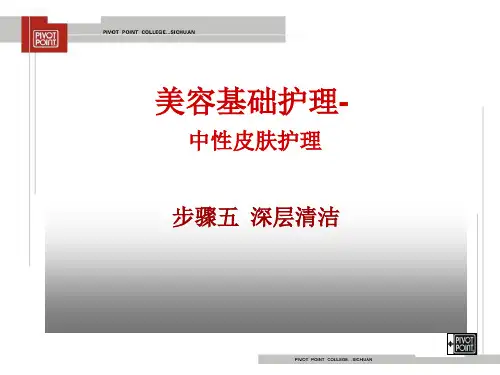 深层清洁-美容基础护理