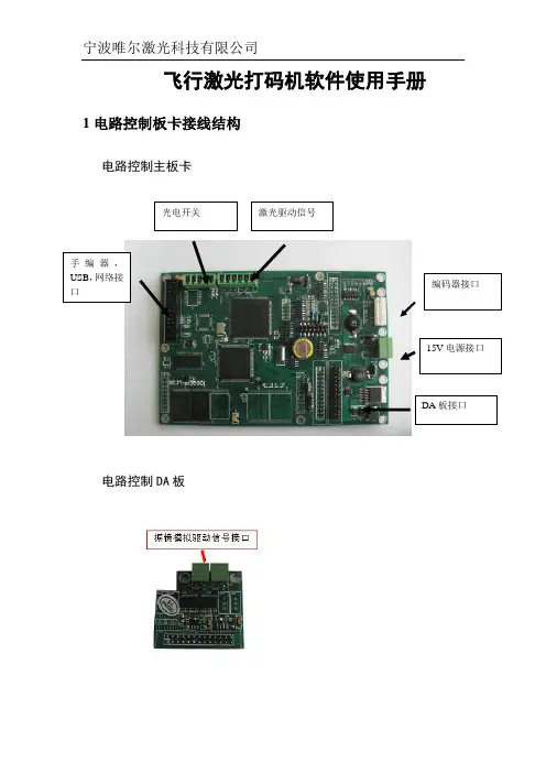 §7 激光打码机软件使用手册 - 宁波唯尔激光科技有限公司