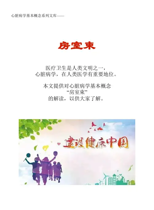 心脏病学基本概念系列文库：房室束