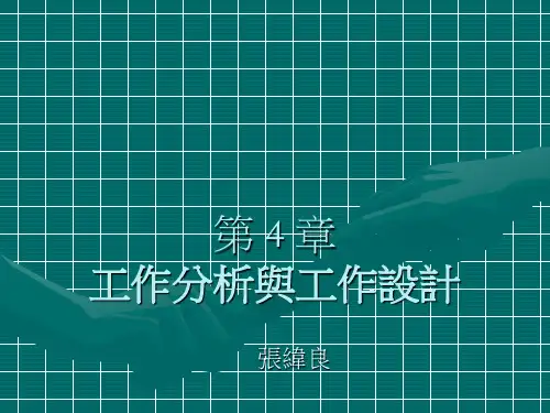 工作说明书范例