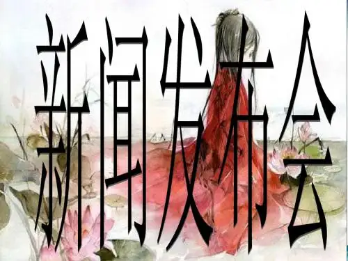 嫦娥三号新闻发布会