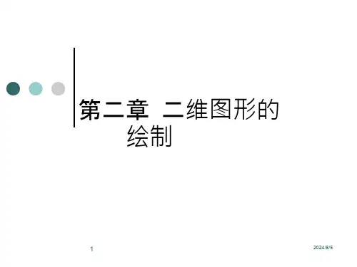 第二章 绘制二维图形