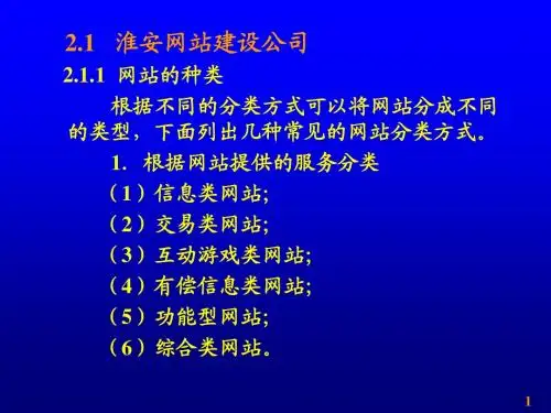 淮安网站建设