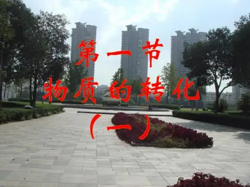 3.1物质的转化1