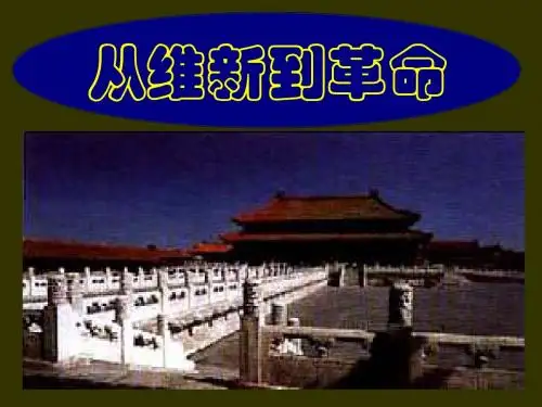 从维新到革命