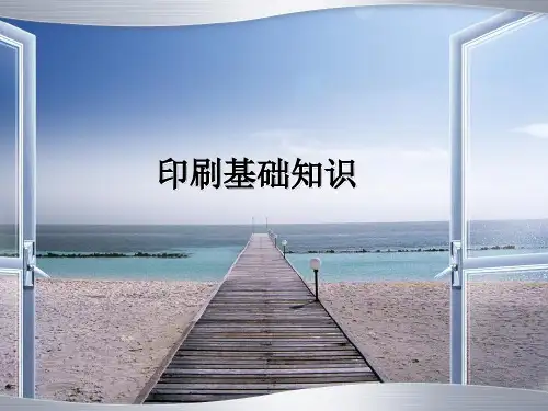 印刷基础知识 ppt