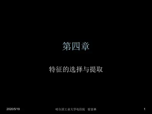 哈工大 模式识别第四章第五章