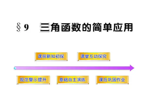 〔高中数学〕三角函数PPT课件 (13)