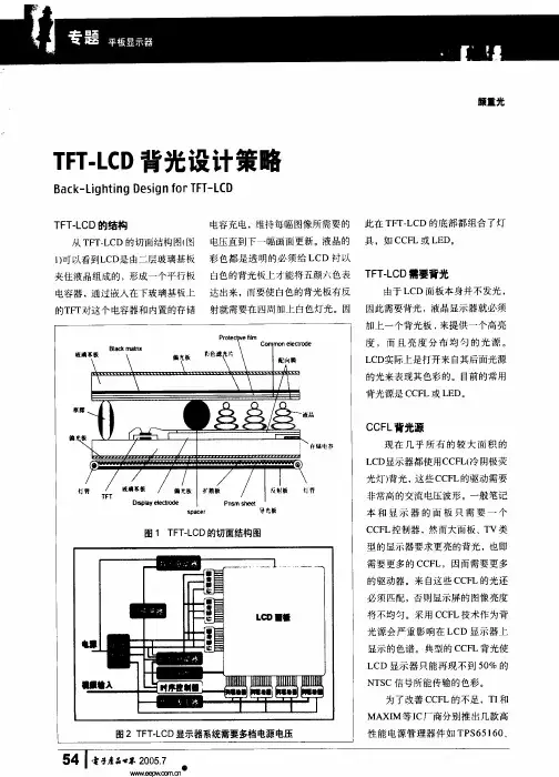 TTLD背光设计策略