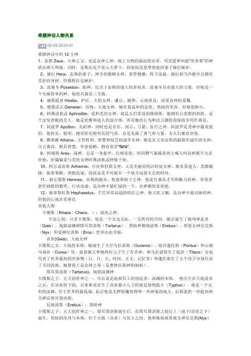古希腊神话