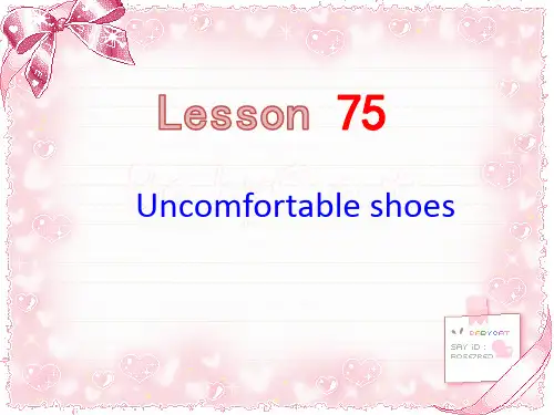 新概念英语第一册精品课件PPT NCE1_lesson75-76(共51页)
