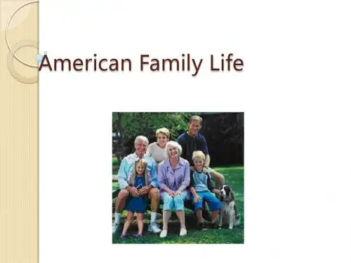 美国家庭生活American Family Life
