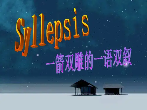 syllepsis