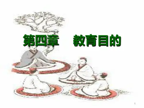 教育目的(模版)PPT课件