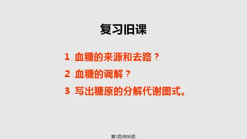 第4章脂代谢PPT课件