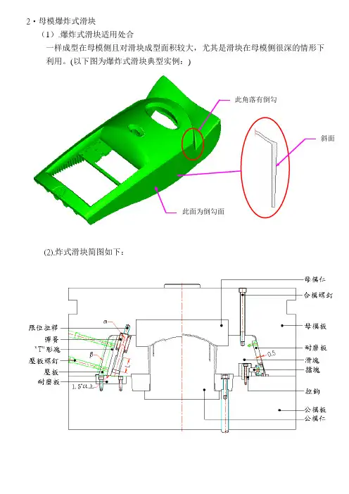 塑胶模具行位设计04