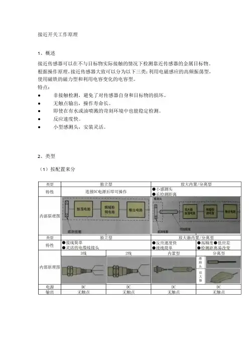 接近开关工作原理