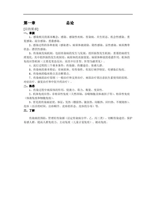 总论传染病