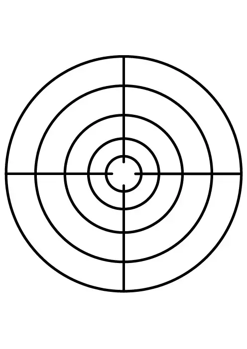 粗校靶纸 A4靶纸