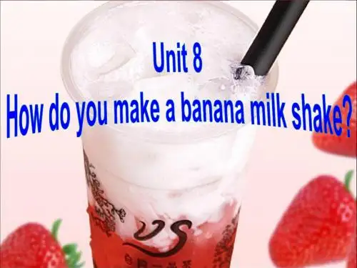 How do you make a banana milk shake