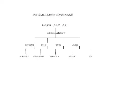 体育俱乐部组织机构图
