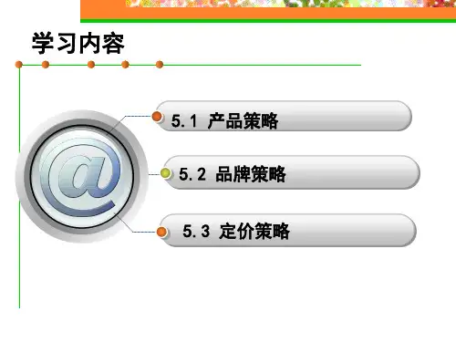 05 网络营销产品策略