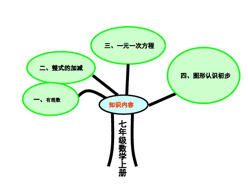 七年级数学知识树