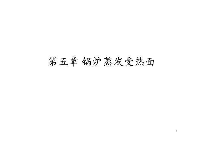 05-锅炉蒸发受热面