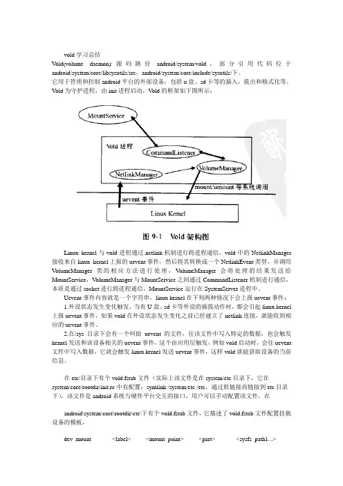 android vold学习总结