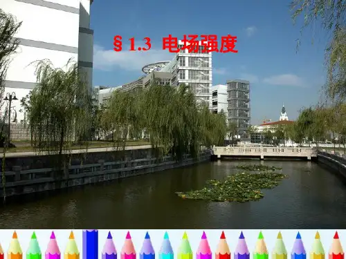 新版电场强度 (共42张PPT)学习PPT