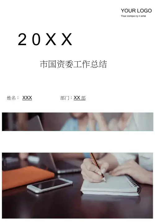 市国资委工作总结