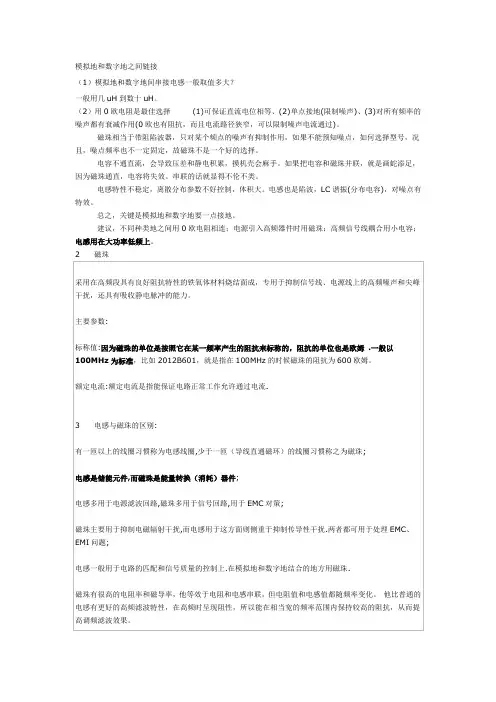 数模地隔离