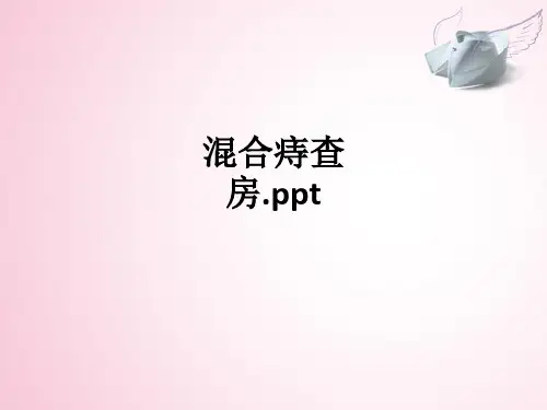 混合痔查房.ppt课件
