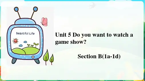 Unit5SectionB1a1d课件人教版英语八年级上册