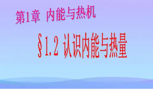 认识内能与热量ppt2 教科版优秀课件