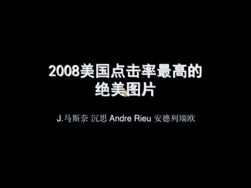 2008美国点击率最高的绝美图片