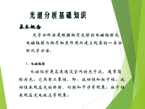 光谱基础知识