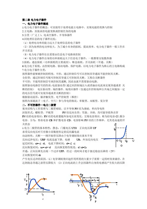 山东大学电力电子技术复习