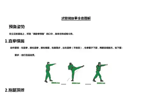 老式擒敌拳全套图解教材