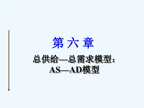 经济学第六章总供给总需求模型ASAD模型