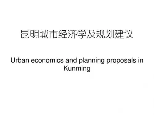 昆明城市经济学及