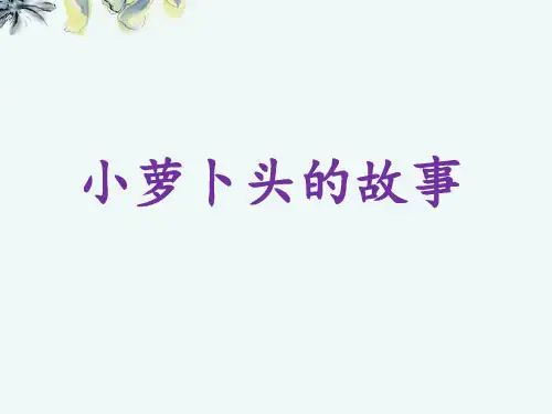 小萝卜头的故事课文讲解PPT课件