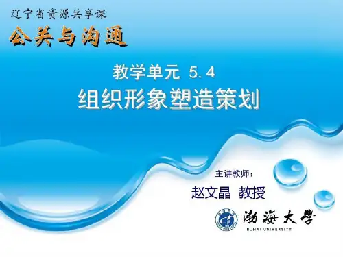 组织形象塑造策划共33页文档