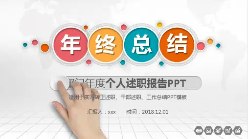 中粮集团年终总结工作汇报PPT