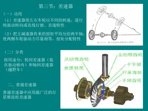 第三节：差速器