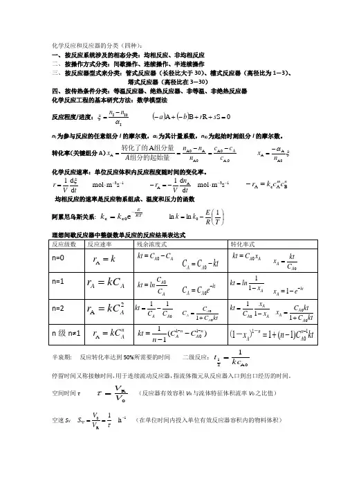 化学反应工程