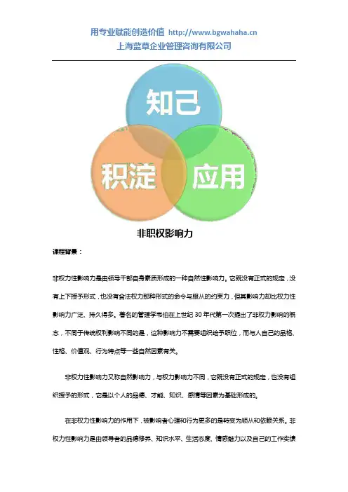 非职权影响力 (2)