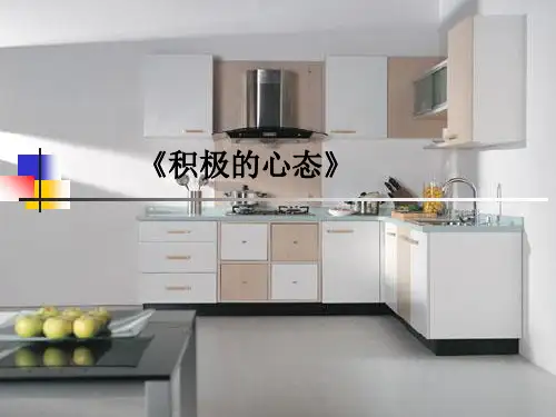 《积极的心态》PPT课件