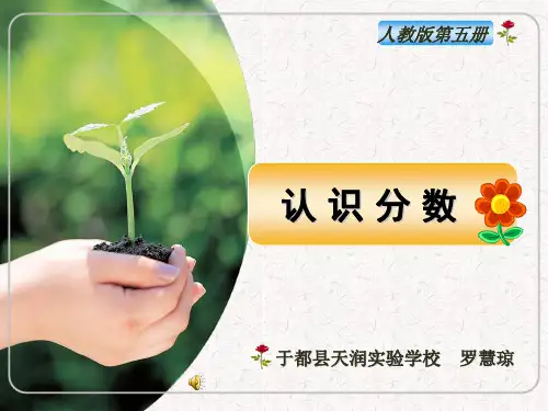 小学数学最优秀课件,《认识分数》