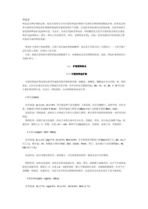 钾盐矿